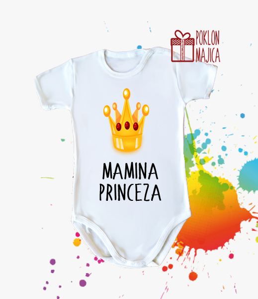 Poklon za rodjendan  deca/Bodi za bebe sa natpisom po zelji/tatina princeza.jpg